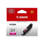 Original Canon 6515B001 (CLI-251) Standard-Yield Magenta Ink Cartridge