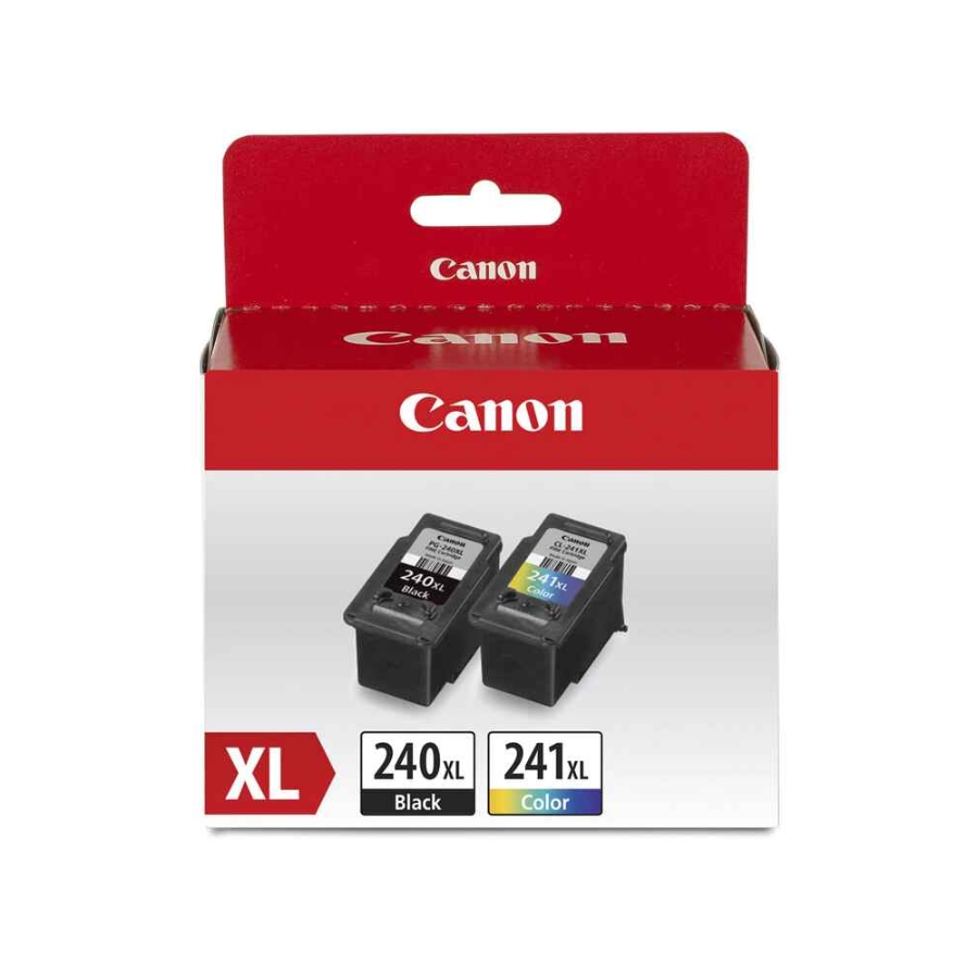 Original Canon PG-240XL Black & CL-241XL Color Ink Cartridge 2-Pack