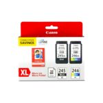 Original Canon PGI-245XL & CLI-246XL Genuine OEM Ink Cartridge 2-Pack