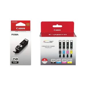 Original Canon PGI-250 / CLI-251 (6497B004) Ink Cartridge 4-Color Multipack