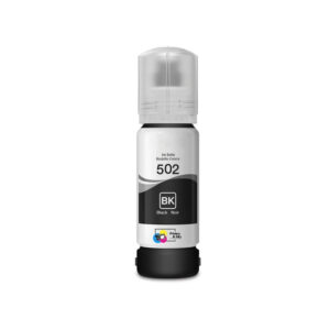 Remanufactured Epson T502 70ml Black Ink Bottle