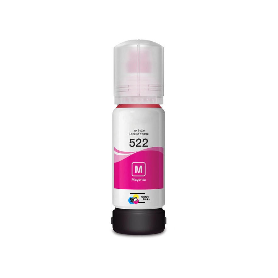 Remanufactured Epson T522 Magenta Ink Bottle - 70ml