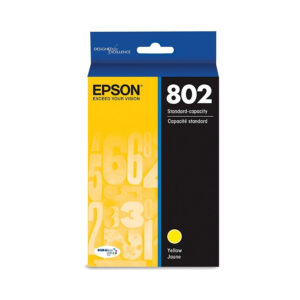Original Epson T802420 (802) DURABrite Ultra Yellow Ink Cartridge