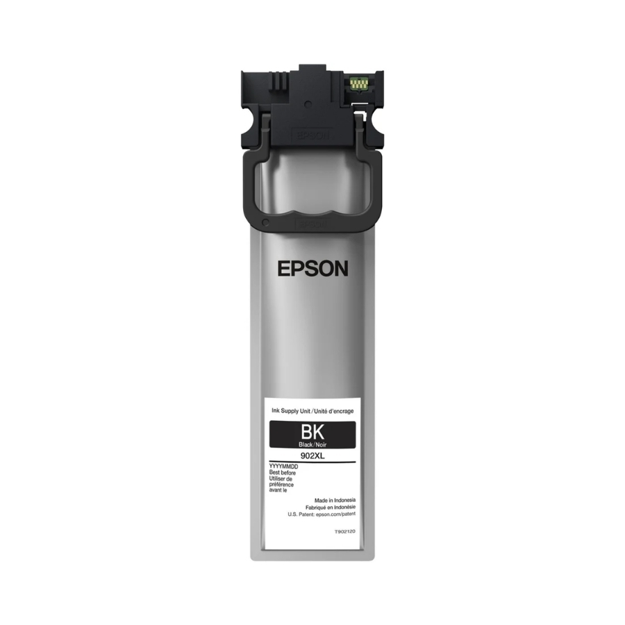 Epson Original T902XL120 (T902XL) High Yield Black Laser Toner – 5000 Page Yield