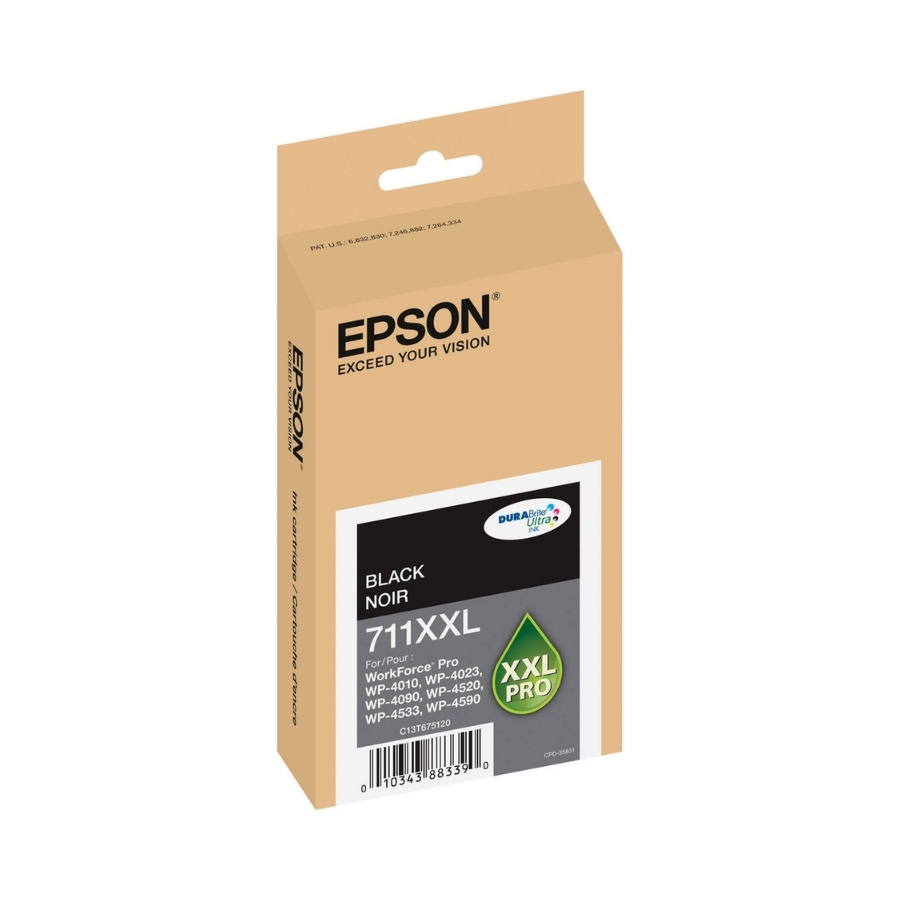 Original Epson 711XXL Pigment Black Ink Cartridge (T711XXL120)