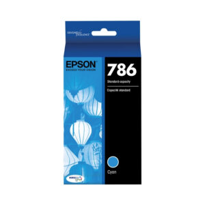 Original Epson 786 (T786220) Cyan Ink Cartridge