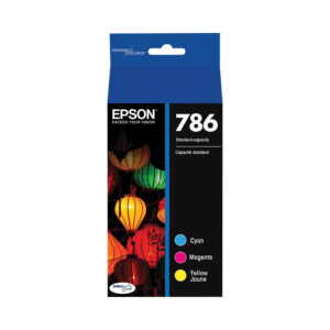 Original Epson 786 (T786520) Set of 3 Cyan / Magenta / Yellow Ink Cartridges
