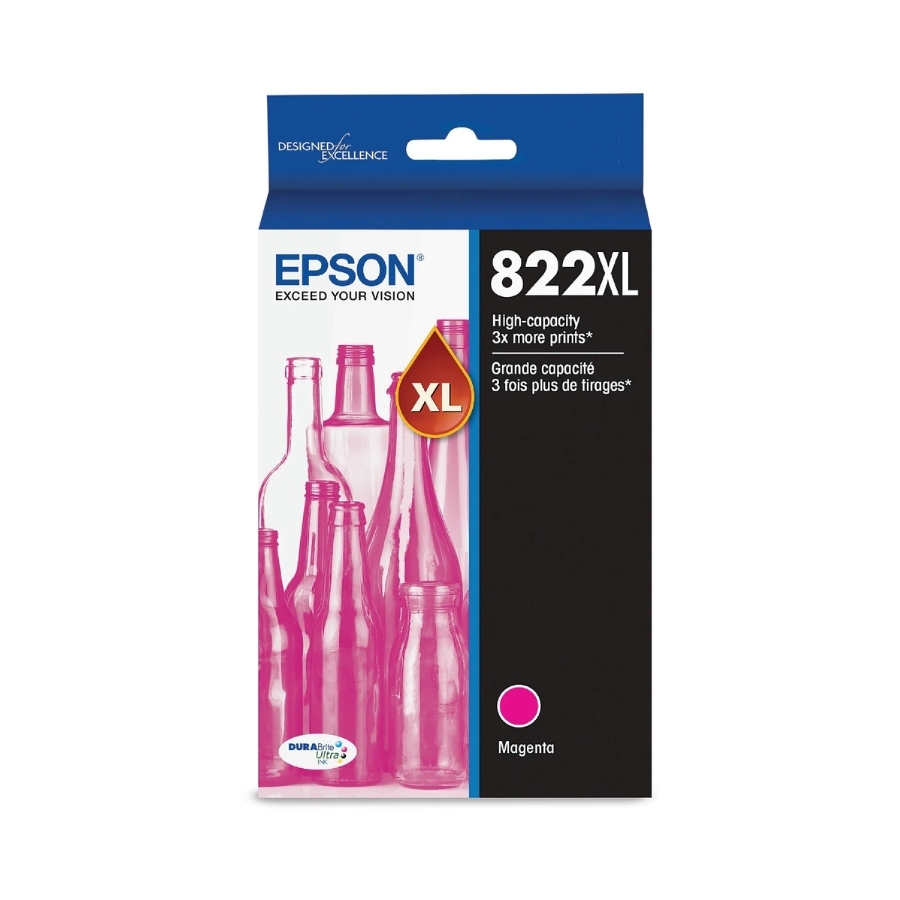Original Epson 822XL High Yield Magenta Ink Cartridge – T822XL320