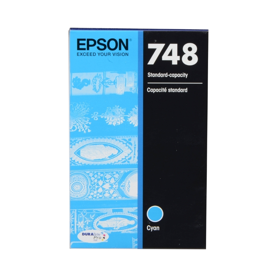 Original Epson T748220 (748) DURABrite Pro Cyan Ink Cartridge