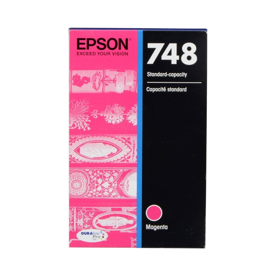 Original Epson T748320 (748) DURABrite Pro Magenta Ink Cartridge – Part Number T748320