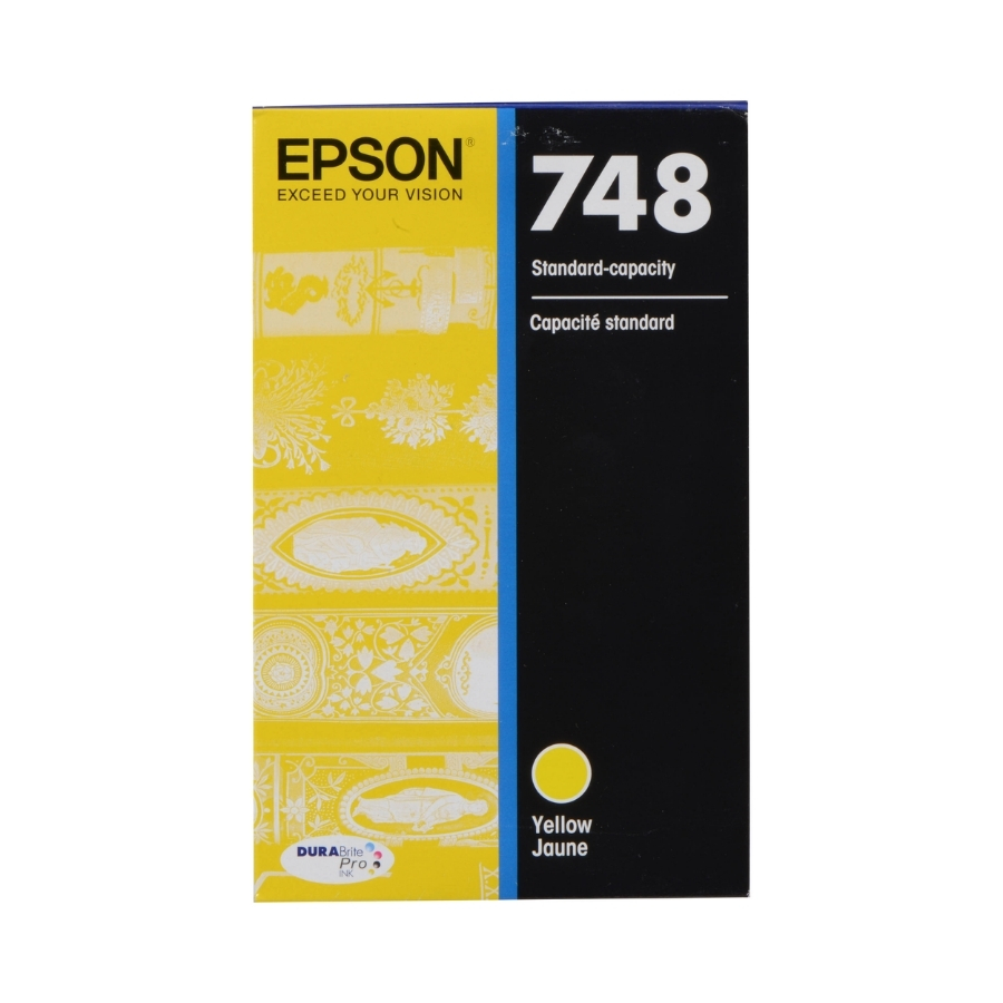 Original Epson T748420 (748) DURABrite Pro Yellow Ink Cartridge