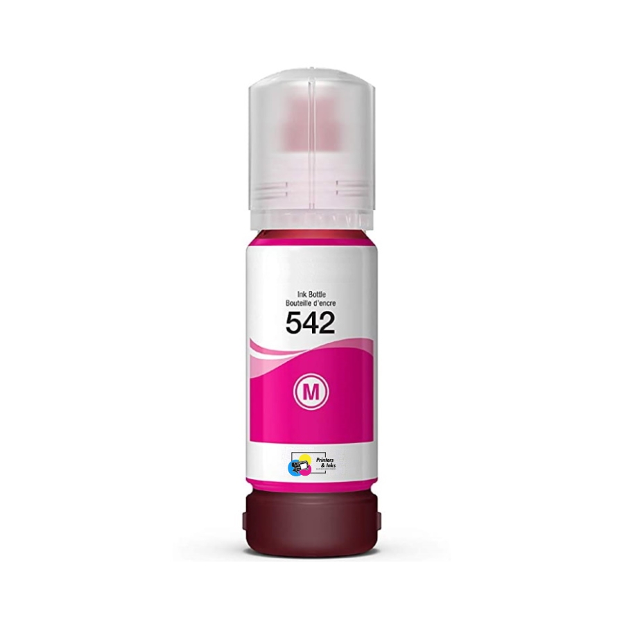 Remanufactured Epson 542 Magenta Ink Bottle – 70 mL (T542320)