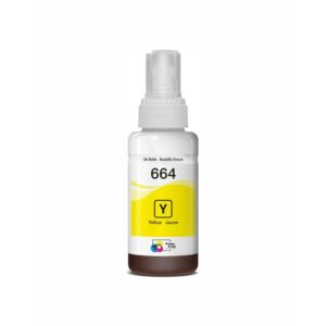 Remanufactured Epson 664 Ultra HY Yellow Ink Bottle (T664420)