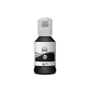 Remanufactured Epson T542120 (542) Black Ink Bottle – 140 ml