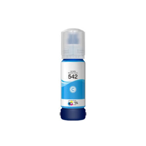 Remanufactured Epson T542220 (542) Cyan Ink Bottle – 70 ml