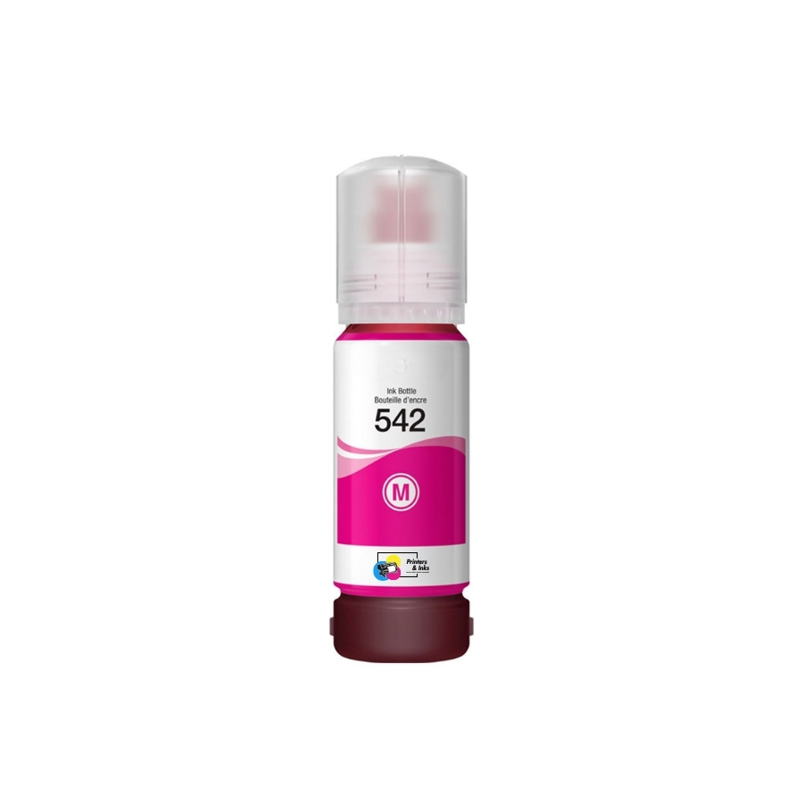 Remanufactured Epson T542320 (542) 70 ml Magenta Ink Bottle