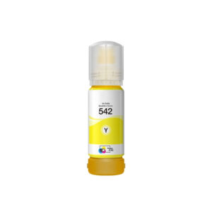 Remanufactured Epson T542420 (542) 70 ml Yellow Ink Bottle