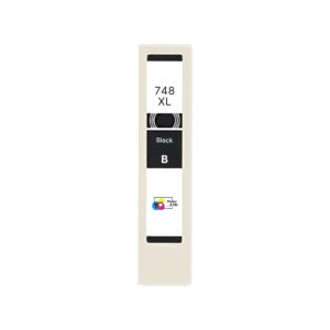 Remanufactured Epson T748XL120 (T748XL) High Yield Black Ink Cartridge