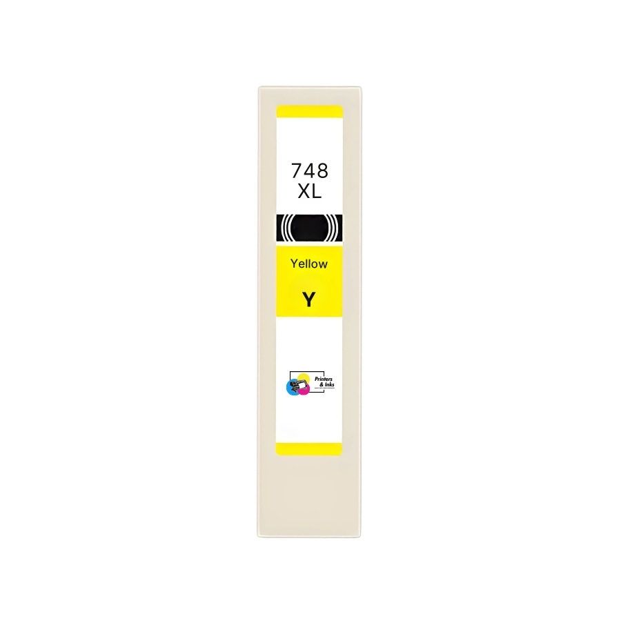 Remanufactured Epson T748XL420 (T748XL) High Yield Yellow Ink Cartridge