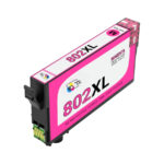 Remanufactured Epson T802XL320 (802XL) High Yield Magenta Ink Cartridge